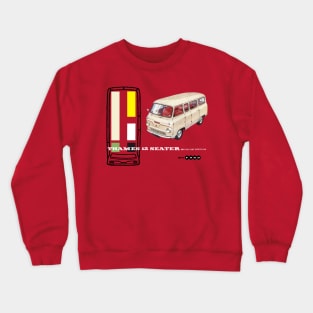 FORD THAMES 12 SEATER - advert Crewneck Sweatshirt